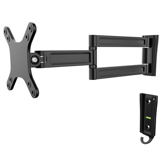 *Soporte TV p/pared 15kg, 13" a 27" Articulado