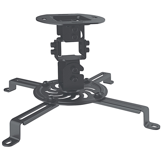 Soporte Proyector p/Techo  Basico 13.5kg, Negro