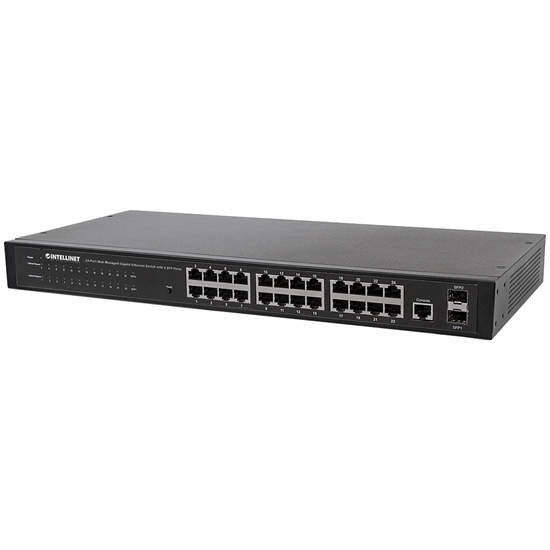 SWITCH GB 24 PTOS 19" ADMIN + 2 SFP