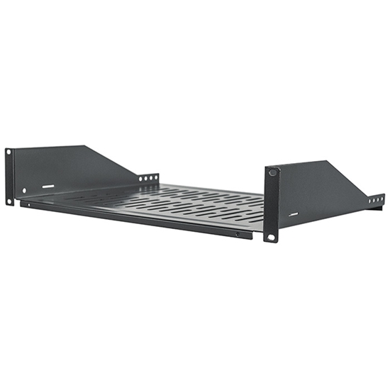 Charola Rack 19", 2U, 35cm Vent. 15kg