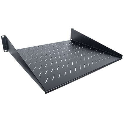 Charola Rack 19", 2U, 40cm Vent. 25kg