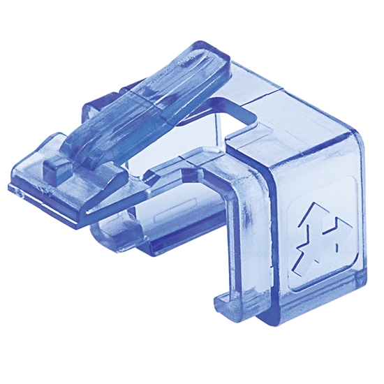 PLUG RJ45 CLIP REPUESTO AZUL 50 PZAS