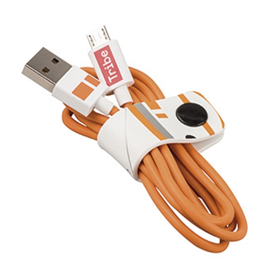 Cable USB V2 A-Micro B, Blíster 1.2M SW TFA BB8