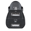 *Cargador USB p/Auto 2 puertos 2.1A Total