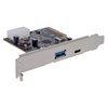 Tarjeta USB-C PCI Express 1 pto C+1pto A