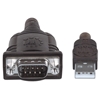 Convertidor USB a Serial DB9 1.8m, Chip Prolific PL-2303