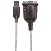 Convertidor USB a Serial DB9 0.4m, Chip FTDI FT232