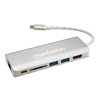 Convertidor USB-C a HDMI/RJ45/USB/US