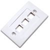 *TAPA (FACEPLATE) 3 PERFORACION BLANCO