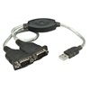 Convertidor USB a Serial DB9M 2 Puertos