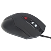 Mouse Optico Gaming USB 6 botones Negro c/luz