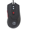 Mouse Optico Gaming USB 6 botones Negro c/luz