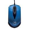 Mouse Optico "Edge" USB Azul/Negro