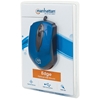 Mouse Optico "Edge" USB Azul/Negro