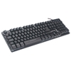 Teclado Gaming USB 19 teclas multimedia, c/luz