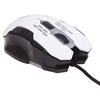 Mouse Optico Gaming USB Blanco c/luz