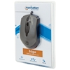 Mouse Optico "Edge" USB Gris/Negro