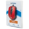 Mouse Optico "Edge" USB Rojo/Negro