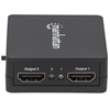 Video Splitter HDMI 1080p, 1 in:2 out, Alimentado por USB