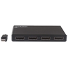 Video Splitter DisplayPort 1 Mini DP in : 4 DP out UHD