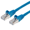 CABLE PATCH CAT 6a,  0.3M( 1.0F) S/FTP AZUL