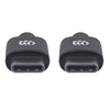 Cable USB-C V2.0, C-C  60W 1.0M, 480Mbps