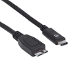 Cable USB-C V3.2, C-Micro B 1.0M, 10Gbps