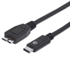 Cable USB-C V3.2, C-Micro B 1.0M, 10Gbps