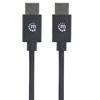 Cable USB-C V2.0, C-C 2.0M Negro 480Mbps