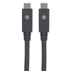 Cable USB-C V3.1, C-C 2.0M Negro