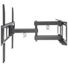 Soporte TV p/pared 40kg, 37" a 70" Articulado, TV Curva o Plana