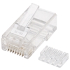 PLUG RJ45 CAT 6 UTP SOLIDO 100 PZAS