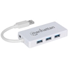 Adaptador de Red GB USB +Hub 3 ptos V3.0