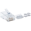 PLUG RJ45 CAT 6A UTP SOLIDO PRO 80 PZAS