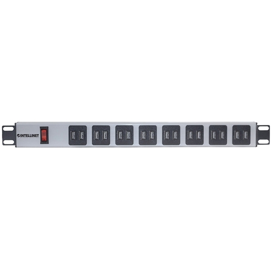 Barra PDU 16 Cont USB 1U Rack/Gab