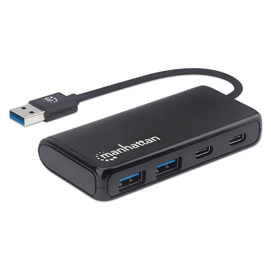 HUB USB V3.2  2 Ptos C + 2 Ptos A