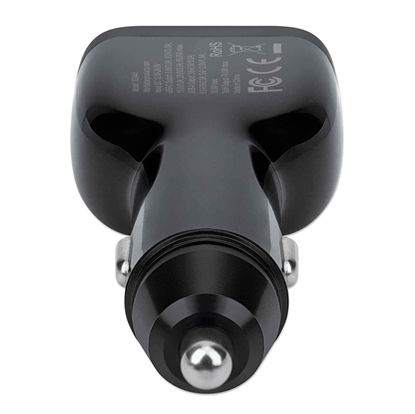 Cargador USB p/Auto 2 ptos USB-C, USB-A, 78W Total
