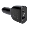 Cargador USB p/Auto 2 ptos USB-C, USB-A, 78W Total