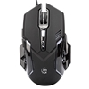 Mouse Optico Gaming 6 Botones, Negro