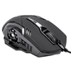 Mouse Optico Gaming 6 Botones, Negro