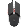 Mouse Optico Gaming 7 Botones, Negro/Plata 3200 DPI