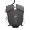 Mouse Optico Gaming 7 Botones, Negro/Plata 3200 DPI