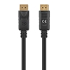 Cable DisplayPort v1.4 M-M, 2.0m Negro Econ. 8K60Hz