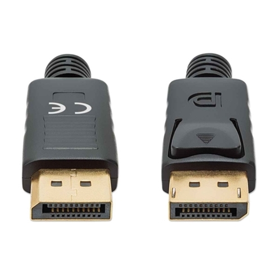 Cable DisplayPort v1.4 M-M, 3.0m Negro Econ. 8K60Hz