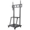 Soporte TV tipo carro 150kg, 37" a 100", Alta Resistencia