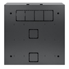 Gabinete 19" Mural  4U 550x540, 4U+2U Verticales