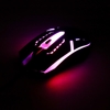 Mouse Optico Luminiscente RGB USB Negro