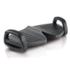 *Reposapies ergonomico  tipo mecedora, plástico, Negro