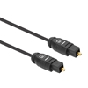 Cable Audio Toslink M-M 1.0M Negro