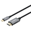 Cable USB-C a HDMI M 2.0M 4K@60Hz, Negro